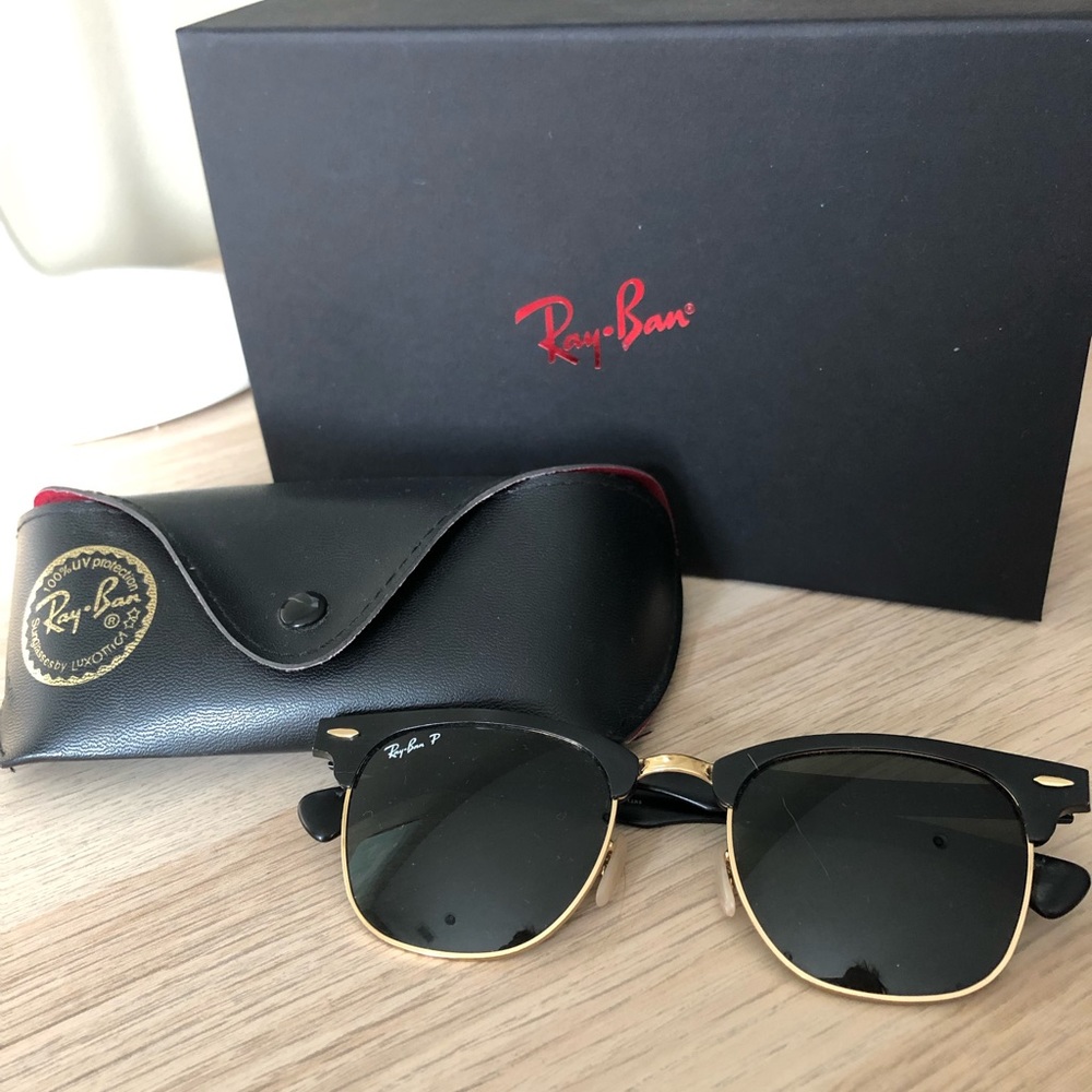 Ray-Ban Clubmaster Polarized Sunglasses